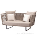 Moderner Rattan Garden Stuhl Set